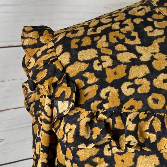 Who What Wear Leopard Dress Plus Sz 1X - Picture 4 of 11